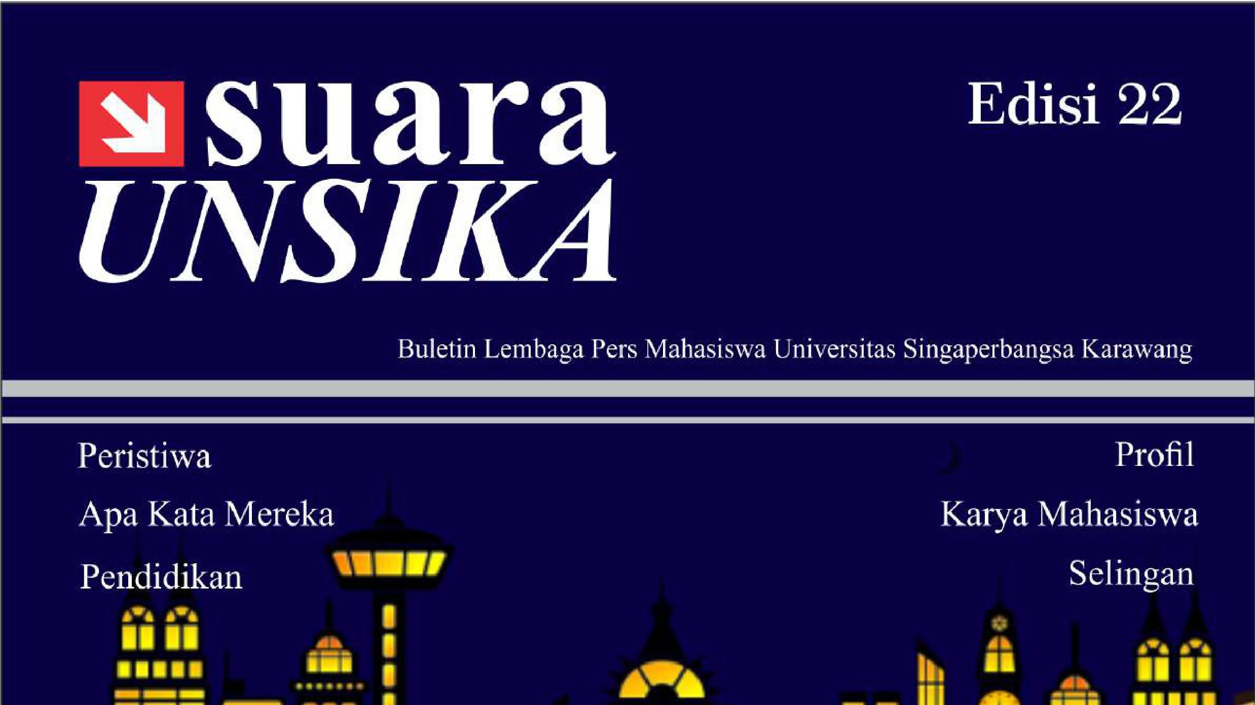 Thumbnail artikel Buletin Suara Unsika Edisi 22