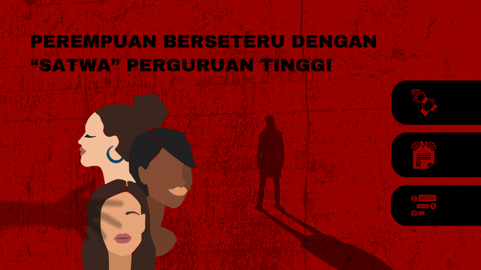 Thumbnail artikel Perempuan Berseteru dengan "Satwa" Perguruan Tinggi
