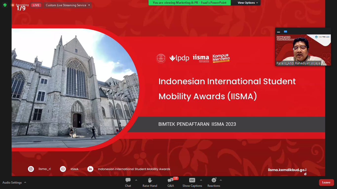 Thumbnail artikel Berikan Fasilitas dan Pengarahan, Unsika Dukung Penuh Mahasiswa Ikuti Program IISMA 2023