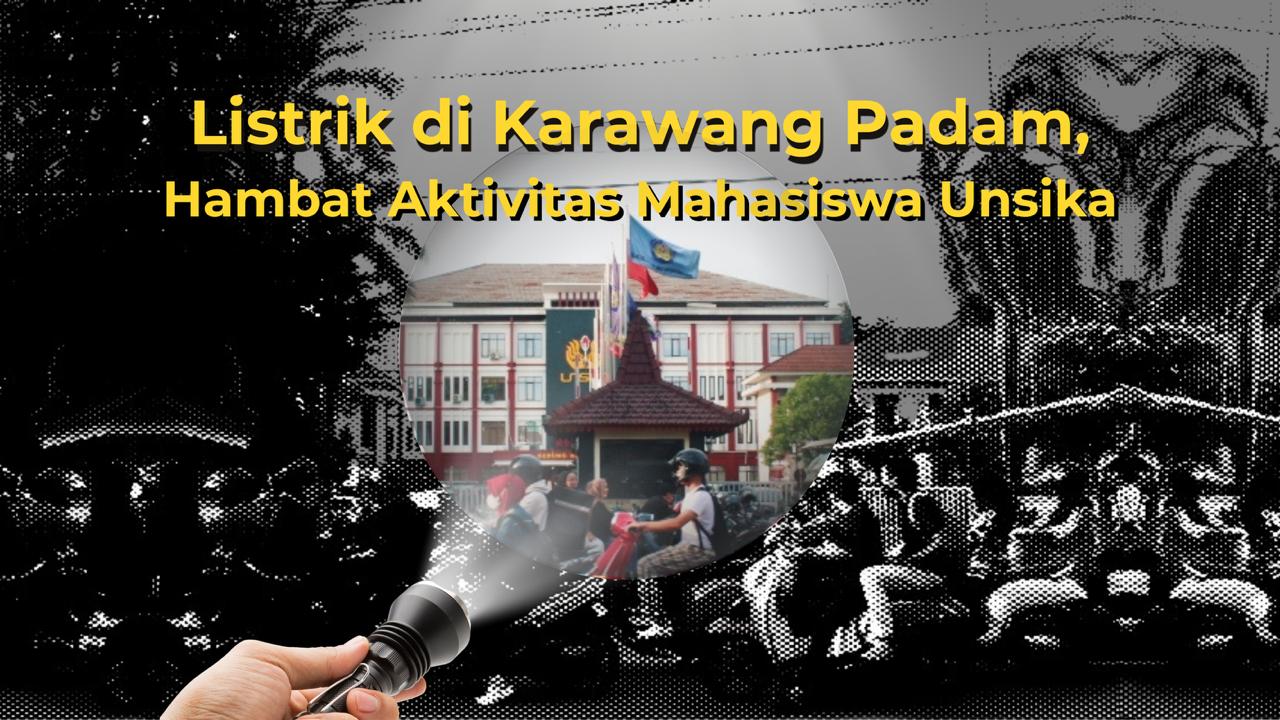 Thumbnail artikel Listrik di Karawang Padam, Hambat Aktivitas Mahasiswa Unsika
